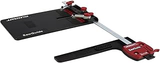 Milescraft 1403 Universal Saw Guide for Circular and Jig Saws Rip Guide Extends 14in Cuts Circles up to 24in