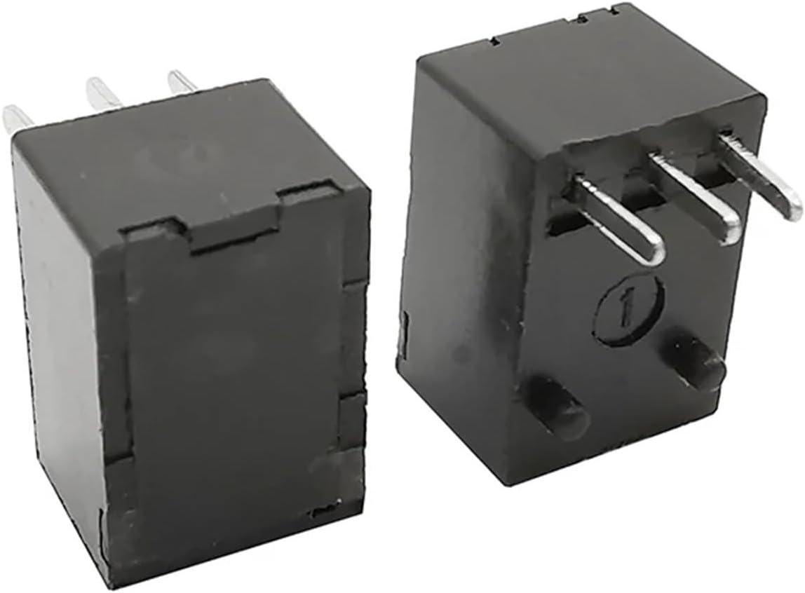 10Pcs DC-003 3.5mm x 1.3mm DC Power Supply Jack Socket 3 Pin Connector 3.5 * 1.3mm Panel Mount Adapter DC003 Black