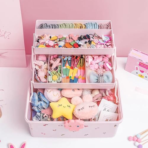 Boîte de rangement de postiches fille pour coiffeuse ordonnée - 4