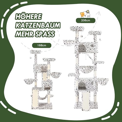 Torre para gatos MUTICOR multi-niveles 81 pulgadas interior miniatura 7