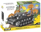 COBI Historical Collection World War II Panzer II Ausf. A Tank Building Set, 250 Pieces
