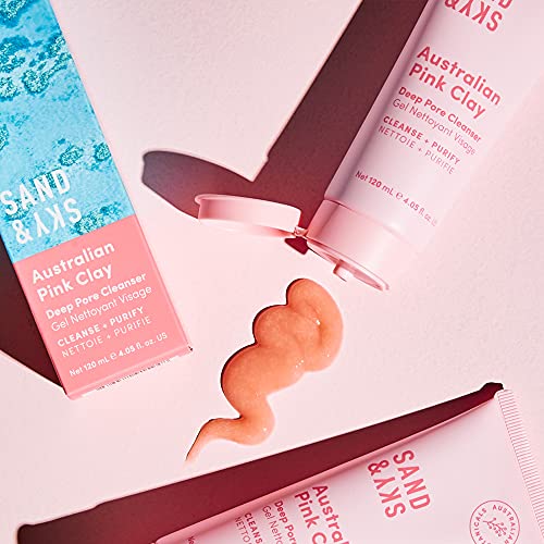 Sand & Sky - Gel detergente all'argilla rosa