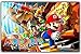 ZZMMUW Super Mario Bros Jigsaw Puzzle 1000 pièces Puzzles en Bois Jigsaw Jouets Bricolage Jouets Enfants Cadeaux Image 50x75 cm