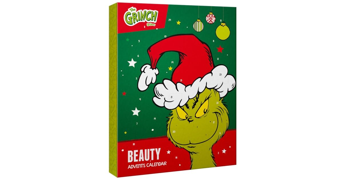 Grinch-Adventskalender, Beauty, Weihnachten