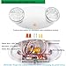 LIT-PaTH LED Emergency Lighting Fixtures with 2 LED Bug Eye Heads and Back Up Batteries- US Standard Exit Light, UL 924 and CEC Qualified, 120/277 Voltage, White, 1-Pack