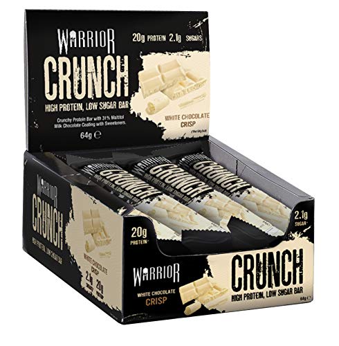 Preisvergleich Produktbild Warrior Crunch Bar, Weiße Schokolade Crisp - 12 bar