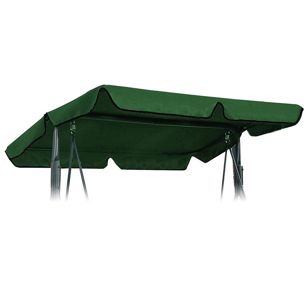 Copertura di ricambio per dondolo da giardino per 2 e 3 posti, impermeabile, 142 x 120 x 18 cm, protezione superiore per dondolo