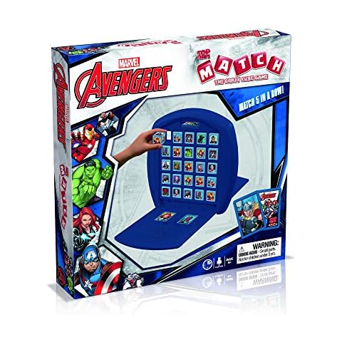 Marvel Avengers Top Trumps Match Board Game Cover