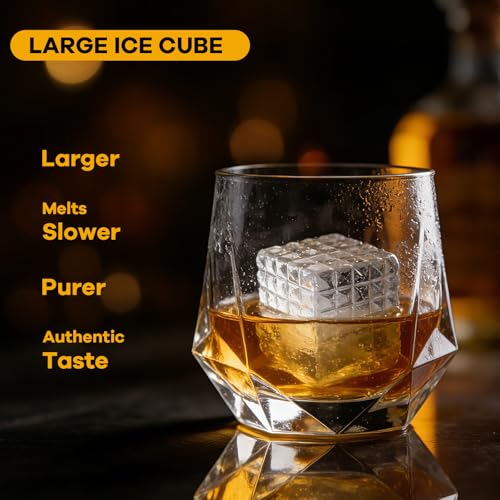 Bandeja de silicona para cubos de hielo grande 3 unidades miniatura 4