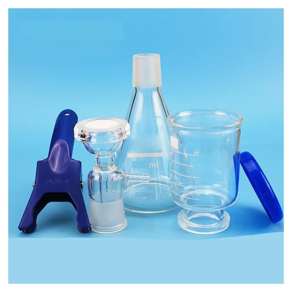 Apparecchio for vuoto da 250 ml con tubo di gomma, unità solvente anima in sabbia vetro, attrezzatura laboratorio Attrezzature da laboratorio