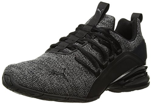 PUMA Men's Axelion Cross-Trainer, Black-Quiet Shade, 10 M US