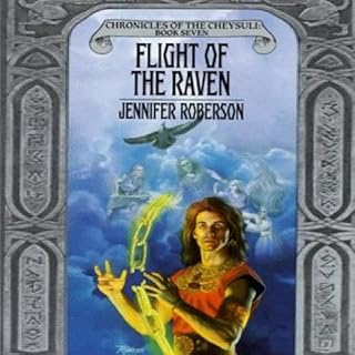 Flight of the Raven Audiolibro Por Jennifer Roberson arte de portada