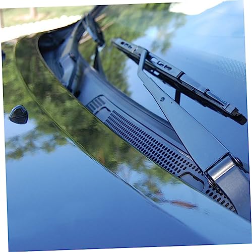 Milisten 2Pcs 21 Lâmina De Limpador De Pára-Brisa De Metal Preto Limpadores De Pára-Brisa De Osso Li