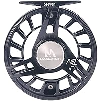 Amazon | Maxcatch フライリール、CNC機械加工アルミニウムボディ超