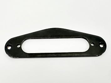 Mounting Ring With Screws For Fender Telecaster Single Coil Neck Pickup - Black