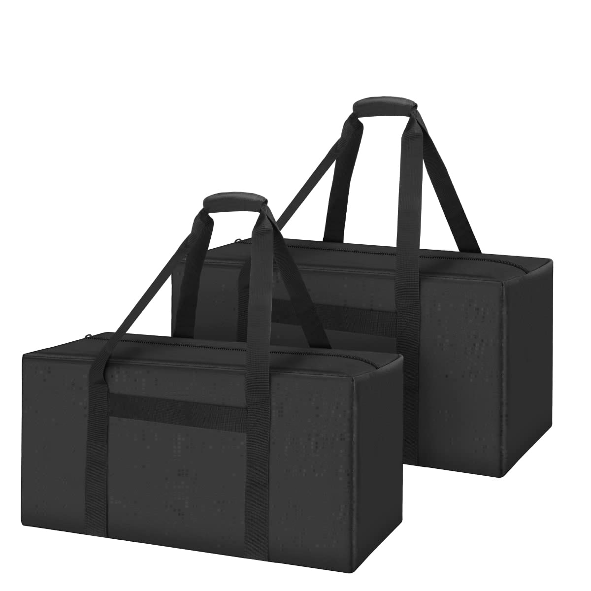 INFANZIA 24inch Sports Duffel Travel Bag, 56L Duffel Tote Bag with Upgrade Zipper, Water Resistant & Foldable Equipment Storage Bag for Camping Tent