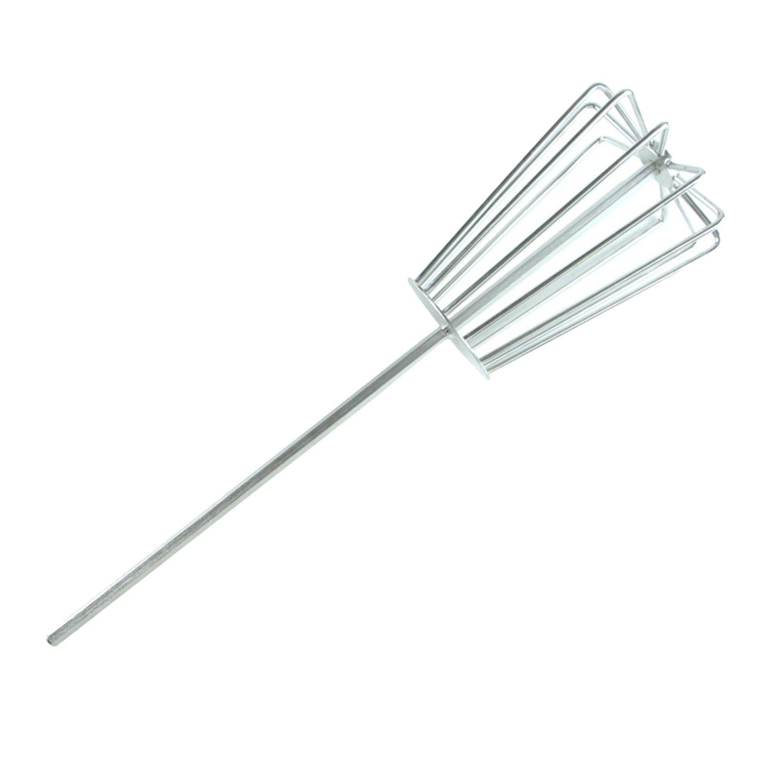 Qianly Mélangeur à amorces, Outil pêche Pratique et idéal pour Les Amateurs Plein air. 11 Lames en métal.