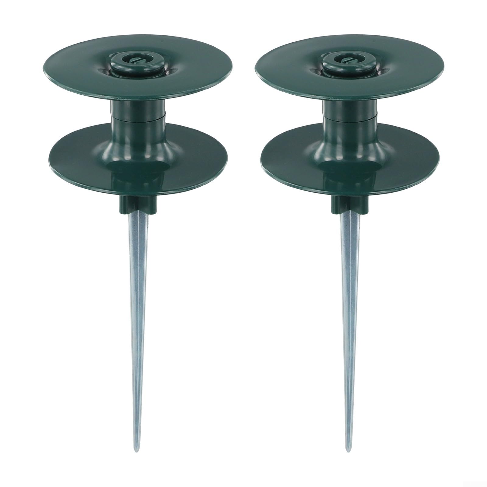 Nexbrill Garden Hose Smooth Roller Guide with Resin Wheel and Duty Zinc Spike, ABS and Hose Guide Prevents Hose Damage to Plants and Flowers,for Directing Watering Path in