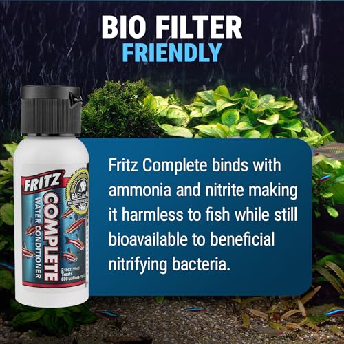Image of Fritz Aquatics Complete Water Conditioner /Dechlorinator for Fresh & Salt Water Aquariums (2-Ounce)