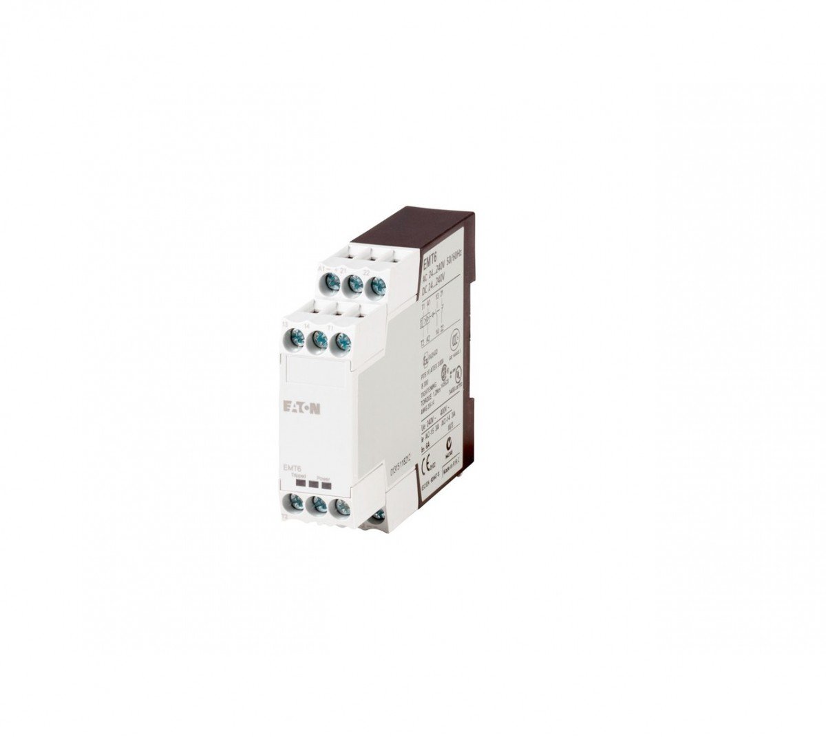 Eaton EMT6 Überlastrelais, / 3A 2 W 1 Schließer/1 Öffner, 230V ac / 3A, 102 mm x 78mm