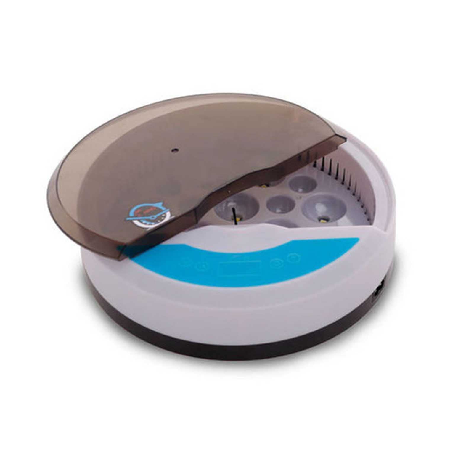 Ei-Inkubator 9 Eier, Inkubator Hühner Brutautomat Wärmeplatte Küken Brutapparat - für Hühner Wachteleier Vögel Ente Gänse (A 9 Eggs)