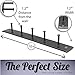 Stur-De Rustic Wall Hooks for Hanging Accessories, Towel, Leash, Jewelry Hanger - Farmhouse-Style Homes - Vintage Iron Keys and Towels Rack - 10 x 1.2 x 1.2 Inch