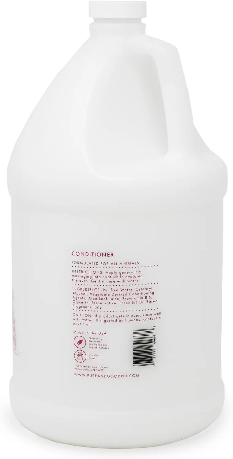 Dog and Cat: Sandalwood + Coconut Conditioner Gallon, RTU