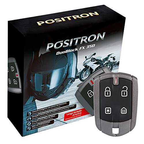 Alarme Para Motos Universal Duoblock Com Presença, Positron, Fx G8 350, 12875000, Controles De Alarme