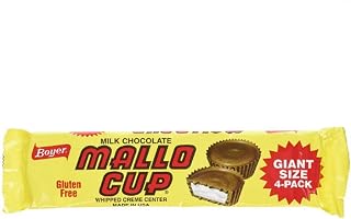 Mallo Cups Milk Chocolate Giant 3-Ounce Candy 24 Count