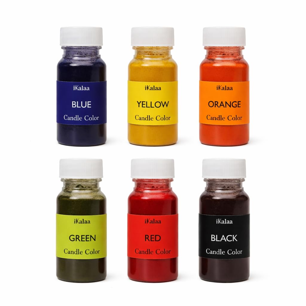 Candle Making Color (Oil Based) | Easy Mix Color |DIY | Set of 6-image-21