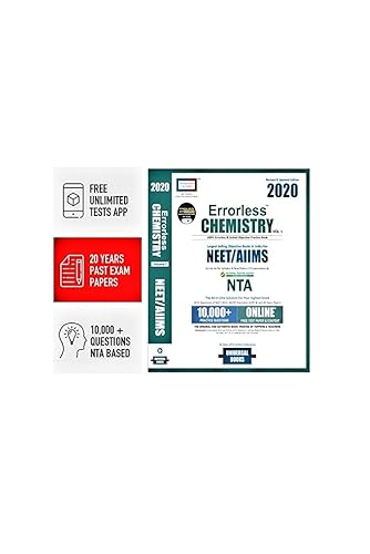 ERRORLESS CHEMISTRY NEET/AIIMS - 2020 by Universal Books (Set of 2 Volume), NTA