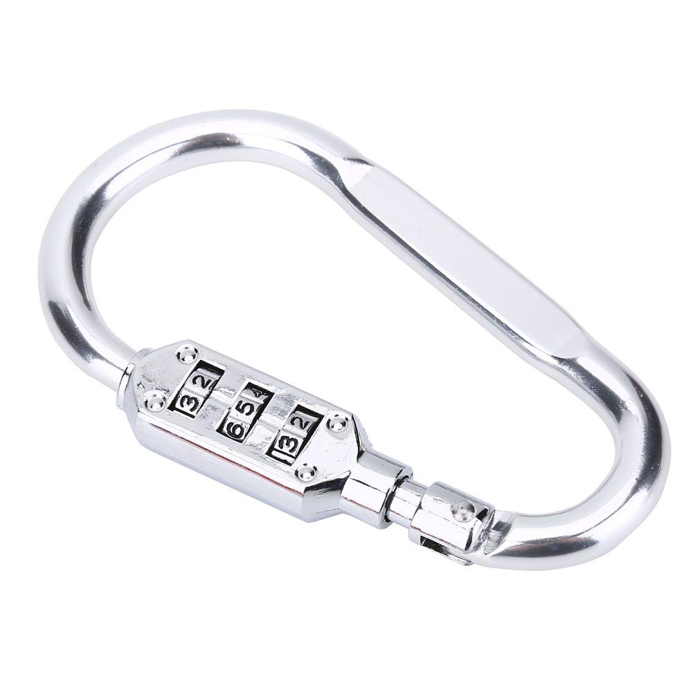 Cadenas à Combinaison 5 Lettres Ogquaton - Verrou Sécurité Sac Voyage - Bleu
