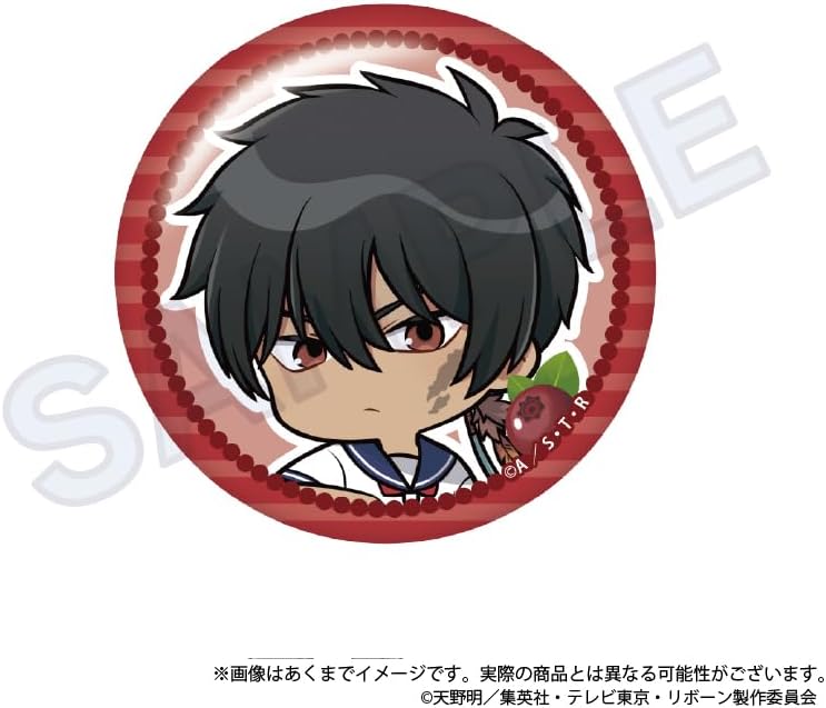 Home Teacher Hitman Reborn! Fruit Pop Version Trading Tin Badge Box of 8