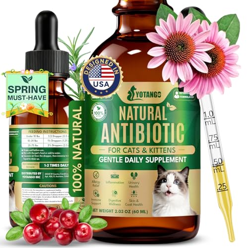 YOTANGO Natural Antibiotics for Cats