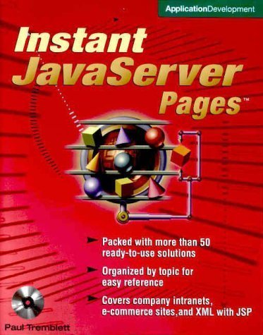Instant JavaServer Pages (Book/CD-ROM Package): Tremblett, Paul ...