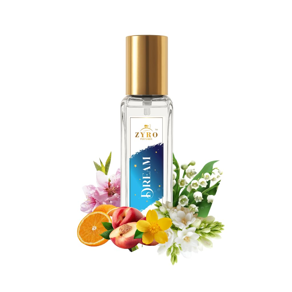 ZYRO Dream Perfume for Women 20ml | Long Lasting Sweet Fruity Extrait De Parfum with Vanilla & Amber Notes | Cute Pocket Fragrance for College, Travel & Daily Wear