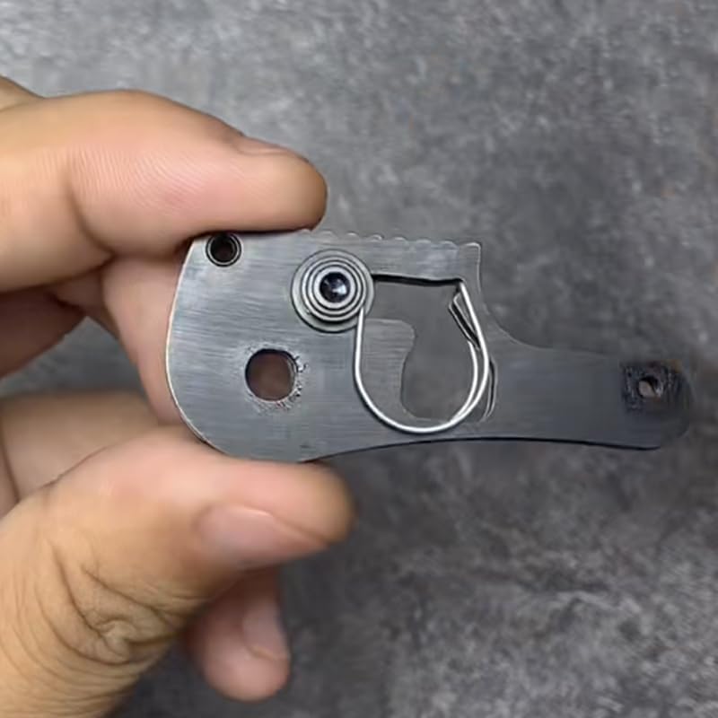 2 Pairs CNC Stainless Steel Liner Replacements Fit for Bugout 535(Silver)