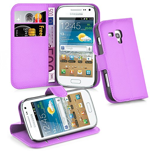 Cadorabo Funda Libro para Samsung Galaxy Trend Plus en Violeta DE MANGANESO...