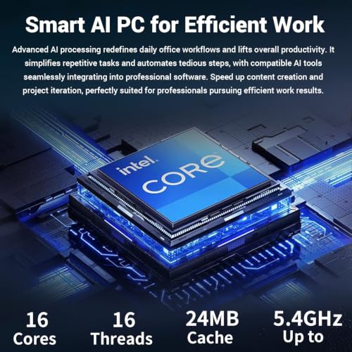 Image of Lenovo ThinkPad T1g 5070 Gaming Business AI Laptop, Intel Core Ultra 9 285H, RTX 5070, 16 inch Touchscreen 3.2K 120Hz, 64GB RAM, 2TB SSD, Fingerprint Reader, Backlit KB, Wi-Fi 7, Win 11 Pro, w /Bundle