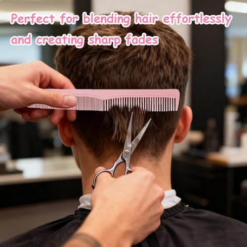4 Peines Anchos Rosas para Cabello Grueso y Largo miniatura 5