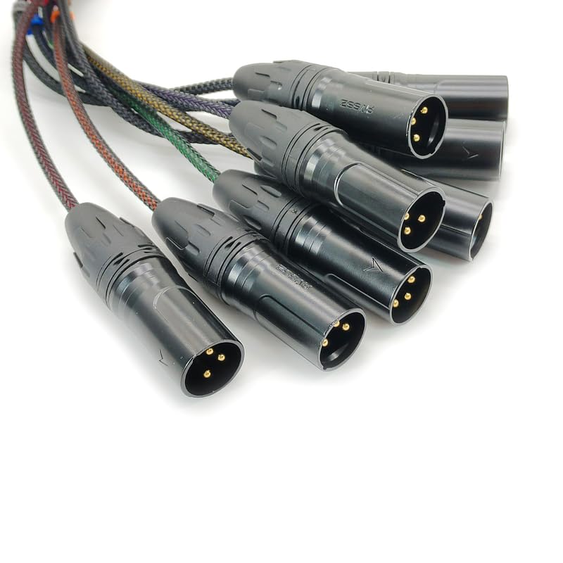 Amazon.co.jp: BOUUNCIY DB25 - XLRオススネークケーブル、DB25オス