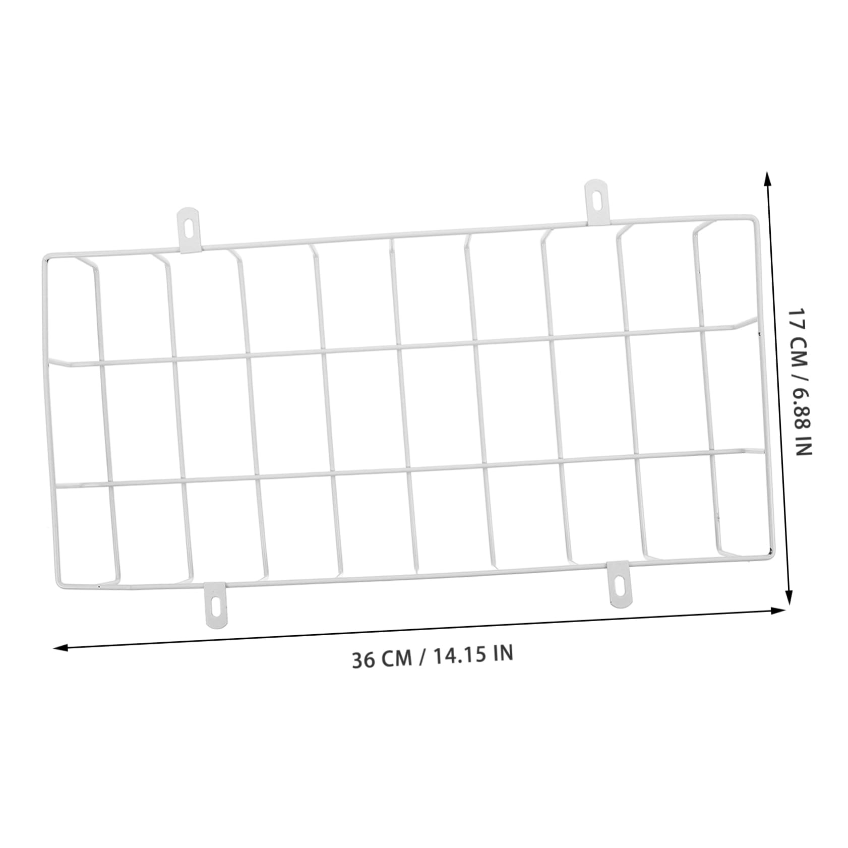 Angoily Emergency Exit Light Protection Cover Wire Guard Safety Guard for Exit Sign Emergency Lighting Protection Cage Metal Wire Guard for Exit Sign Damage Stopper