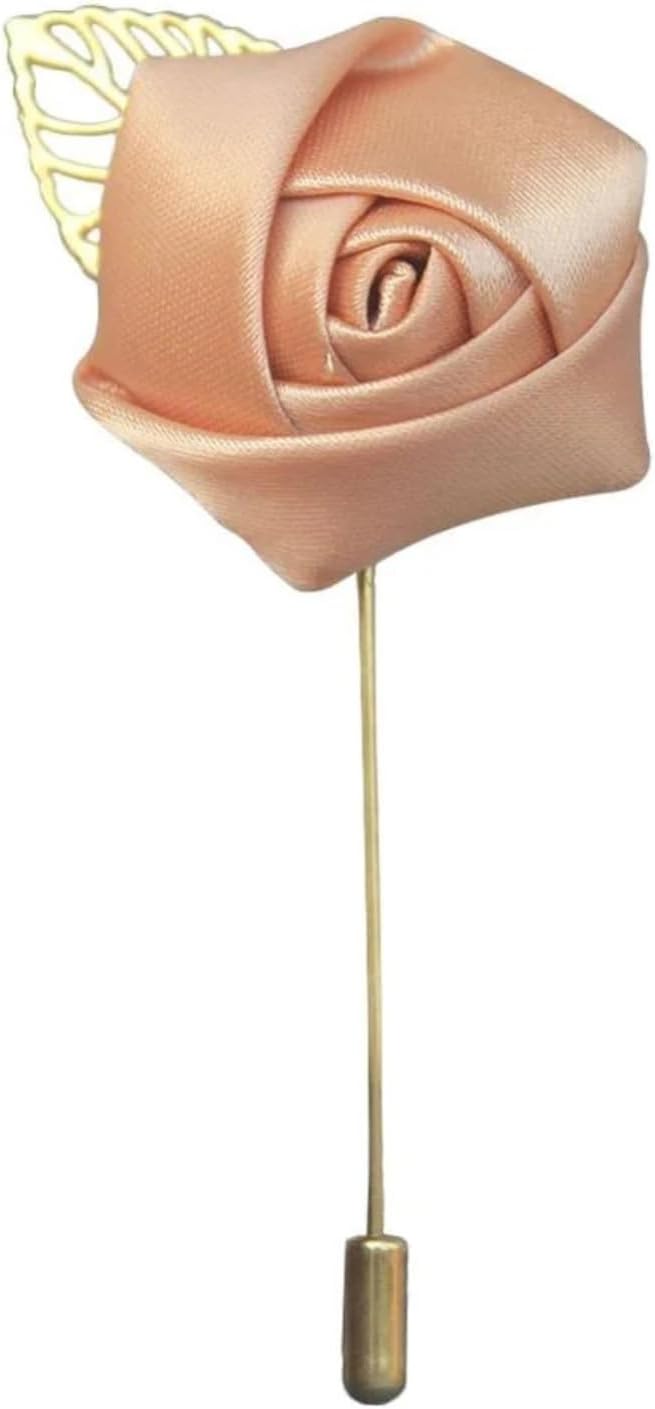 Flairs New York Gentleman's Essentials Premium Handmade Flower Lapel Pin Boutonniere