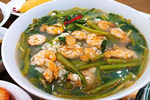 Rau Muong Seed Vietnam - Ong Choy Seeds - 58g - 1000+ Water Spinach Seeds for Planting Kangkong Seeds - Thumbnail 5