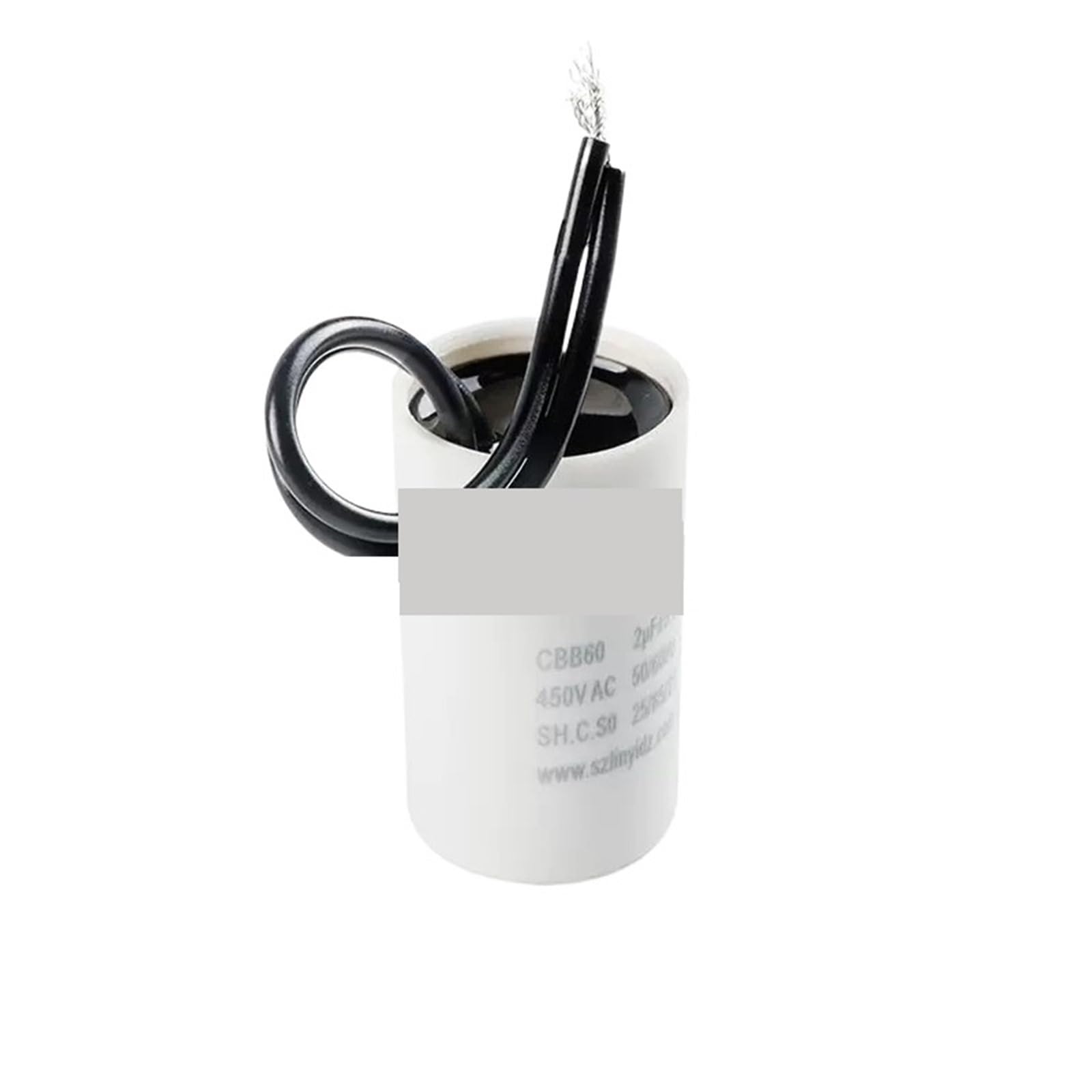 1 Uds CBB60 450V AC condensador de arranque de Motor de lavadora 4UF 6UF 8UF 10UF 12UF 16UF 20UF 25UF 30UF 40UF 45UF 50UF 60UF 70UF 80UF(50uF 450V AC)