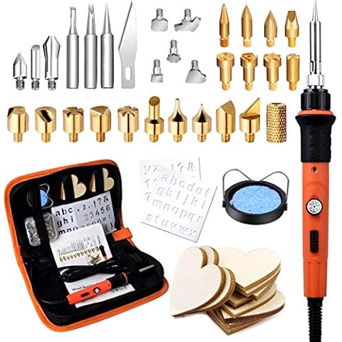 Kit Pirograbador de Madera 45pcs Cover