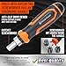 Amartisan 22 IN 1 Ratchet Screwdriver Set, Precision Multi-bit Ratchet Screw Drivers, Slotted/Philips/Pozi/Torx