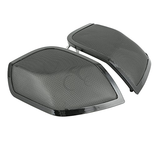 Rejilla para altavoz de tapa de alforja 5" x 7" para Harley Davidson Touring (2014-2024) miniatura 3