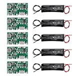 AEDIKO 5pcs 18650 Lithium Li-ion Battery Charger Module+ 5pcs 18650 Battery Holder for 18650 Lithium Battery Fast Charging Boost Mobile Power Protection PCB Board