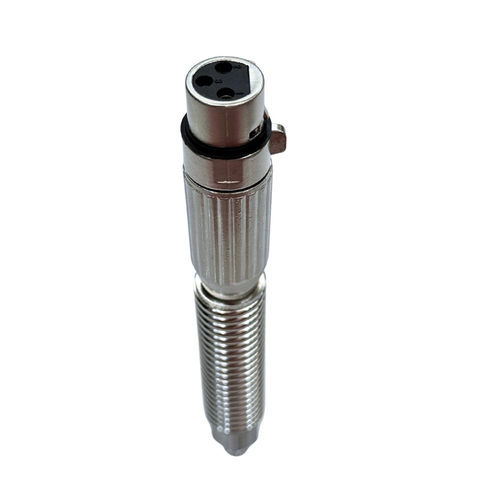 Adaptateur Vac-u-Lock - Tige d'extension avec ressort autobloquant - En acier inoxydable - Accessoires vers 3 connecteurs XLR - Compatible avec système KlicLok - 14,5 cm